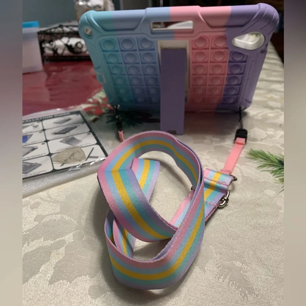 iPad mini 6th generation rainbow case